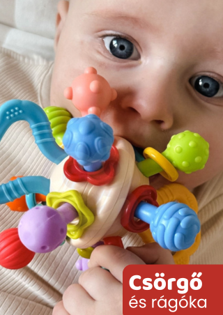 Csörgők és rágókák, játékok babáknak