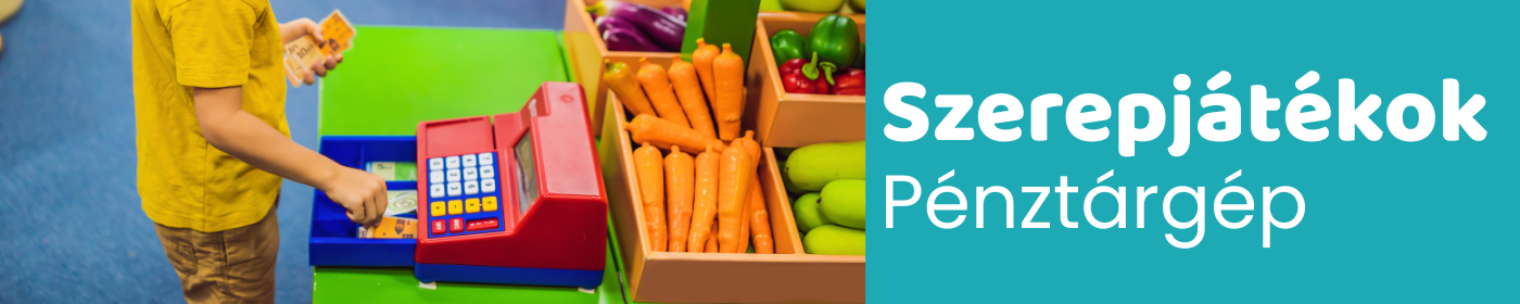 játék pénztárgép gyerekeknek
