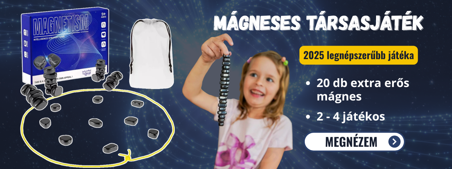 Mágneses társasjáték kluster