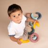 Smoby 12 db-os karika puzzle készlet – oktató játék 12 hónapos kortól