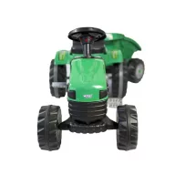   Woopie XXL pedálos traktor utánfutóval - csendes kerekekkel
