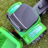   Woopie XXL pedálos traktor utánfutóval - csendes kerekekkel
