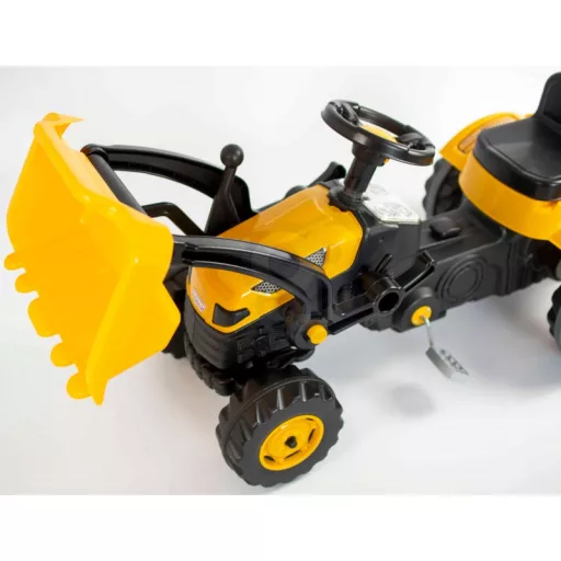 Woopie 2 az 1-ben pedálos traktor és buldózer