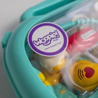   Woopie interaktív játék orvosi készlet gyerekeknek bőröndben