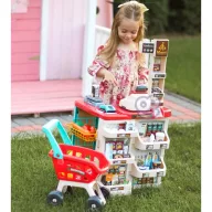 JátékWoopie szupermarket készlet 48 kiegészítővel