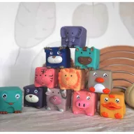   Woopie baby extra puha szenzoros, szilikonos építőkocka készlet