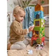 Woopie 10 db -os háztáji állatok építőjáték