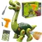 Woopie összeszerelhető Brachiosaurus fúróval és csavarhúzóval – mozgatható elemekkel