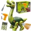 Woopie összeszerelhető Brachiosaurus fúróval és csavarhúzóval – mozgatható elemekkel