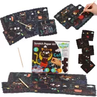  Woopie Art&Fun varázslatos kaparós képkészlet gyerekeknek