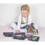   Woopie Art&Fun varázslatos kaparós képkészlet gyerekeknek