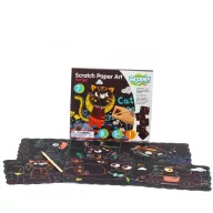   Woopie Art&Fun varázslatos kaparós képkészlet gyerekeknek