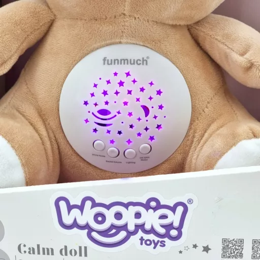 Woopie 2 az 1-ben alvós plüss és projektor
