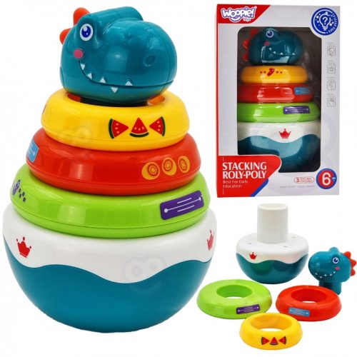 Woopie baby 2 az 1-ben kelj fel jancsi és montessori torony