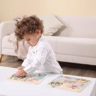 JátékViga PolarB vadállatos fogantyús puzzle