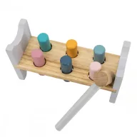   Viga PolarB montessori torony és ütögetős játék készlet
