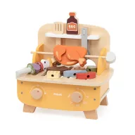 Viga PolarB fa BBQ grillsütő kiegészítőkkel