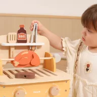 Viga PolarB fa BBQ grillsütő kiegészítőkkel