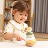 Viga PolarB fa montessori torony - madaras