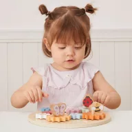 Viga montessori manipulációs tábla - fogaskerekek