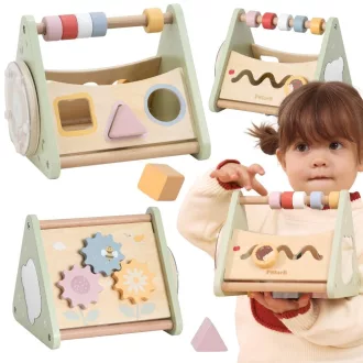   Viga PolarB montessori aktivitás háromszög 5 az 1-ben okatójáték