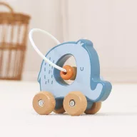 Viga PolarB montessori tologatós elefánt golyóvezetővel
