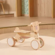 JátékViga PolarB fa 4 kerekű bicikli - jegesmedvés