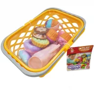   WOOPIE XL bevásárlókosár édességekkel és teáskészlettel – 26 részes szett 