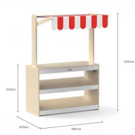 Viga fa eladópult - piaci stand gyerekeknek