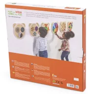 Viga falra szerelhető tábla - optikai csalódás
