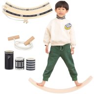 Viga egyensúlyozótábla feladatlapokkal