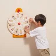   Viga montessori fejlesztő játék - érzlemek és gyakorlatok