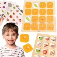 Viga montessori memóriajáték
