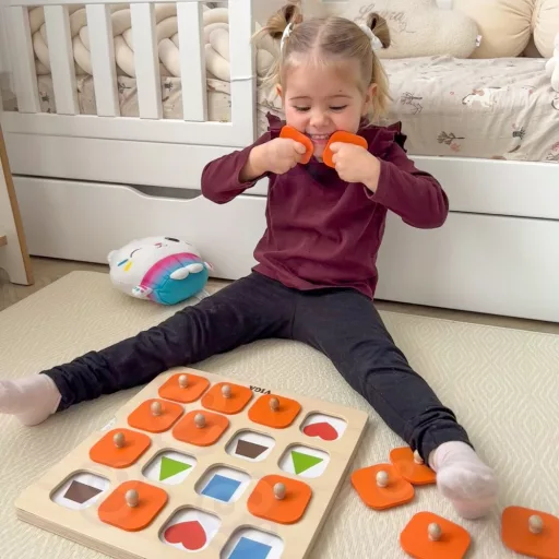 Viga montessori memóriajáték