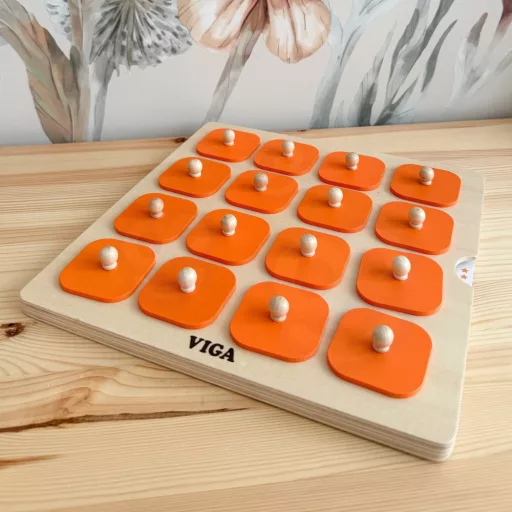 Viga montessori memóriajáték
