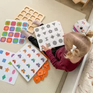 Viga montessori memóriajáték
