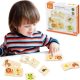 Viga kicsik és nagyok állatos párosító puzzle