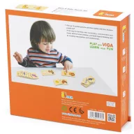 Viga kicsik és nagyok állatos párosító puzzle