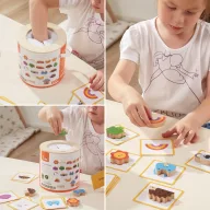 Viga Montessori formaválogató játék