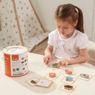 Viga Montessori formaválogató játék