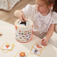 Viga Montessori formaválogató játék