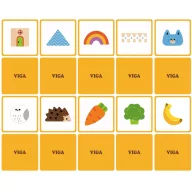 Viga Montessori formaválogató játék