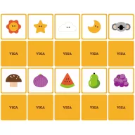 Viga Montessori formaválogató játék