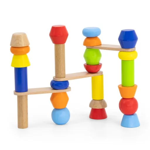 JátékViga geometrikus puzzle játék feladatlapokkal