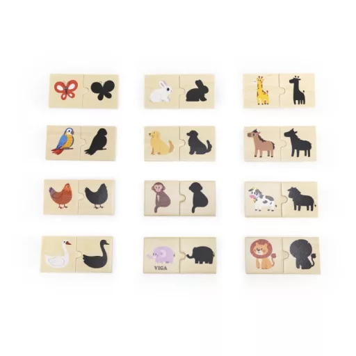 JátékViga PolarB árnyék párosító puzzle