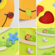 Viga XXL montessori szenzoros matatófal
