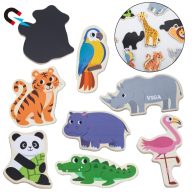 Viga fa vadállatos hűtőmágnes készlet