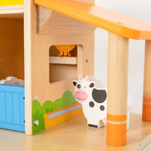 Viga XL farmjáték kiegészítőkkel - tanyajáték állatokkal és mezőgazdasági elemekkel