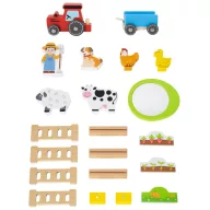   Viga XL farmjáték kiegészítőkkel - tanyajáték állatokkal és mezőgazdasági elemekkel