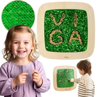 Viga montessori matatófal - flitter